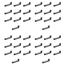 40PCS Black Taxi Ribbon Cartridge Tape ERC-05 ERC05 Fit for M150 M-150II M1500II M150II EC7000 150II M-150 II