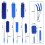 10 PCS Microfiber Cobweb Duster with Extension Pole , Washable Dusters for Ceiling Fan Bendable Feathers Duster 7