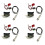 4X Under Saddle Piezo Pickup Onboard Preamp System for Acoustic Guitar 1