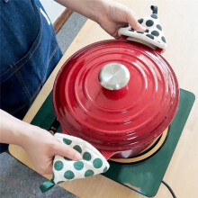 Triangular Anti-Scalding Pot Cap Insulated and Non-Slip Gloves Insulated Cloth Kitchen Supplies C