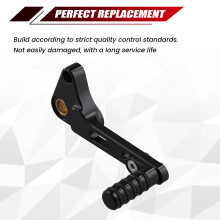 Motorcycle Adjustable Gear Shift Lever for   1200 S R 821 Shifter Pedal Foot Pegs CNC Aluminum Black