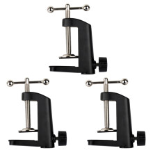 3X Clip de Montaje Pesada Mesa de Metal para Tijera Soporte de Brazo con Brazo de Suspensión MicróFono