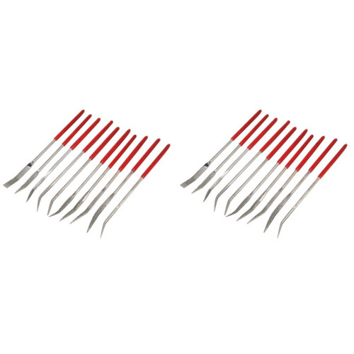 20X Curved  Diamond File Set Needle File Set Coated Diamond File Metal File Set
