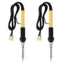 2X Portable Soldering Iron - Xt60 Connector - Use with 3S 12V Lipo Battery-for Drones Rc Equipment, Electronics Repair