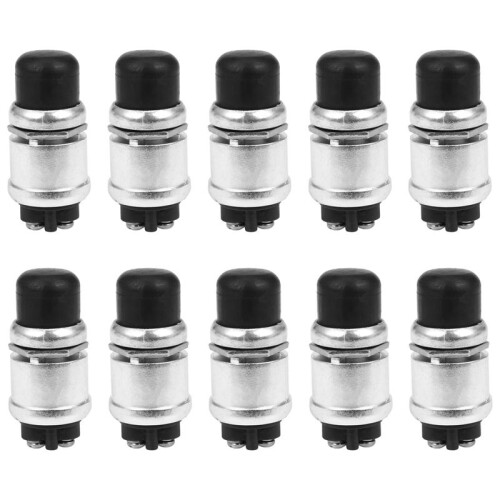 10X Heavy Duty Waterproof Car Boat Horn Engine Start Momentary  Push Button