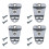 4 Pack Quality Microphone Hang  Clip for Mobile Two-Way Radios TAP-9073B 1