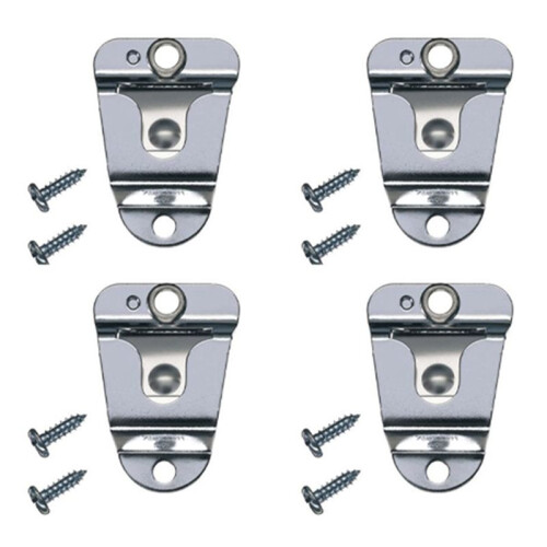 4 Pack Quality Microphone Hang  Clip for Mobile Two-Way Radios TAP-9073B