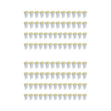 100 PCS T10 8SMD Bright White LED Interior Light Bulbs W5W 194 158 168 2825 6000K