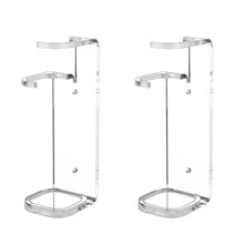 2X Lichtschwert-Wandhalterung, Lichtschwert-Präsentationsständer, Wandhalter, Inklusive Schrauben, Hardware für Die Meisten Lichtschwerter A