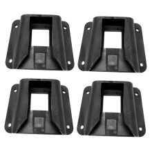 4X Bike Carrier Block Adapter for  Folding Bike Bag Rack Holder Front Carrier Block Mount  Accessories