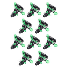 10X Garden Lawn Irrigation Tools Durable Garden Sprinklers Rotating Spray Nozzle Plant Watering Drippers Sprinkler