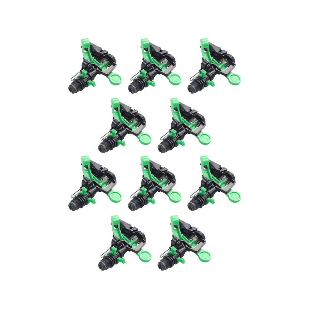 10X Garden Lawn Irrigation Tools Durable Garden Sprinklers Rotating Spray Nozzle Plant Watering Drippers Sprinkler 6031406160795