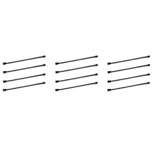 12 STÜCKE 4 Pin PWM Lüfter Verlängerung Strom Kabel Stecker Gehäuse Stecker Auf Buchse Verlängerung Kabel für 4 Pin / 3Pin Lüfter