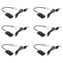 4X Adattatore Audio per Autoradio Cavo Aux Microfono Vivavoce per Accord CRV Fit Siming