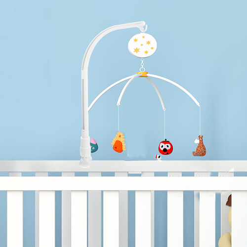 suporte para móbil de bebê com braço e abraçadeira, para berço e carrinho 2