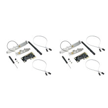 2X WiFi Wireless Relè Modulo PCI-E Desktop Card Interruttore di Riavvio Accendere/Spegnere Il Telecomando del PC
