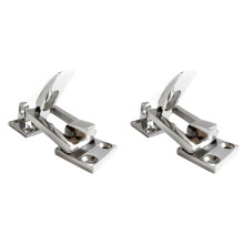 2X Marine-Grade 316 Stainless Steel Boat Deck Locker Hatch Anti-Rattle Fastener Clamp Marine Hardware Accessories