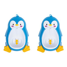 2X Baby Boy Potty Toilet Training Penguin Children Stand Vertical Urinal Boys Pee Infant Toddler Wall-Mounted