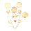Medical-Skull Human Body Model Education Skull Model 1:2 for Student Teaching Study Assembling Model,Primary Color 1