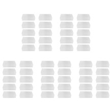 50Pcs Box Trading Card Case Card Storage Organizer Clear Card Case Plastic Storage Box for Gaming Cards