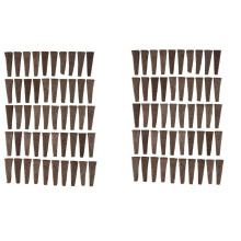 Kit de Vainas de Semillas Kit de Jardín Hidropónico 100 Piezas Esponjas de Crecimiento