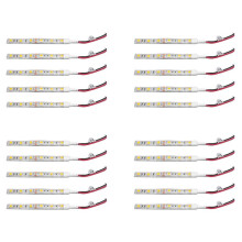 20Pcs 10cm Waterproof White 5050 LEDStrip Lights 12V Caravan Boat Car