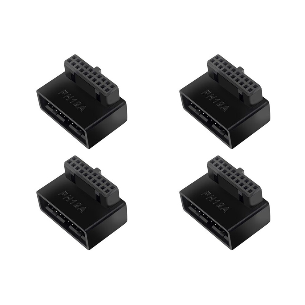 4X Ph19a Usb 3.0 Internal Header Usb3.0 19/20P Socket 90 Degree Adapter Converter For Computer Motherboard 4713552212888