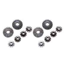 2X Metal Differential Gear 12402-A-1952 for  104009 12402-A 12401 12402 12403 12404 12409 RC Car Upgrade Parts