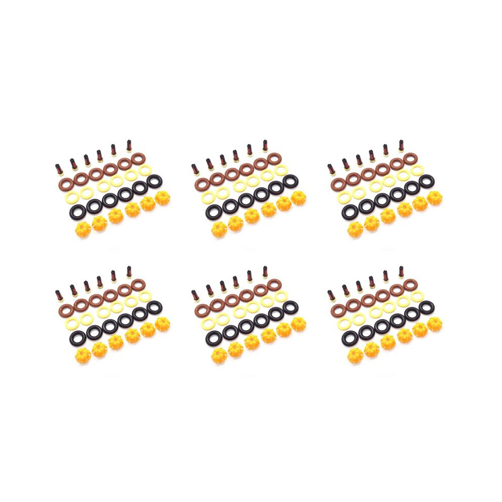 6X Fuel Injector Repair Kit 0280150440 13641703819 For - E60 E39 520I 523I Car Replacement Ay-Rk004 4712524105944