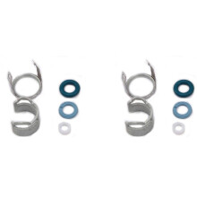 2X 4-Cylinder Fuel Injector Seal Kit O-Ring Repair Kit Replacement for For- A6 for 06D998907
