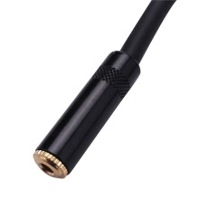 3X 0. Wire 3 Pin Xlr Male to 3.5Mm Female Audio Connector Stereo Microphone Adapter