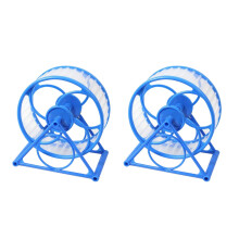 2X Pet Jogging Hamster Souris Souris Petit Exercice Jouet Course Spinner Sport Roue Animaux Cobaye fournitures
