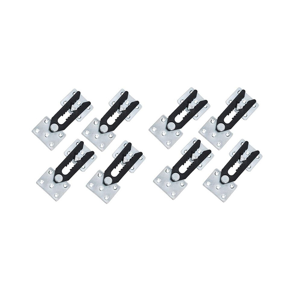 Sectional Couch Connector, 8 Pcs Metal Sofa Joint Snap Alligator Style Sectional Couch Connector 6032911937117