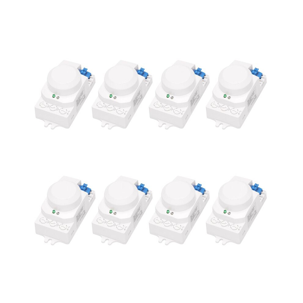 8X 5.8Ghz System Led Microwave 360 Degree Motion Sensor Body Motion Detector Light 6032149468902