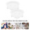 2 Unidades Moldes De Silicone Para Castiçal De Mesa 11