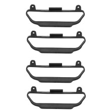 4Pcs 1/10 RC Car Chassis Side Bar Side Step Slider for Slash 4X4 HQ727 RC Crawler Cars