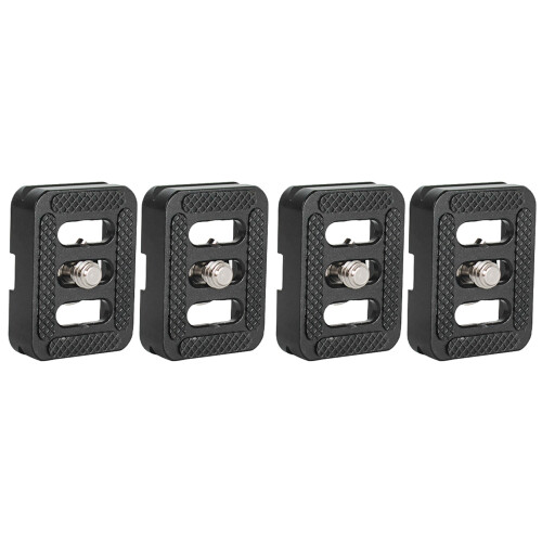 Placa de Liberación Rápida para Trípode Sirui con Rótulas Esféricas C-10, C-10X, E-10, E-20 4PCS
