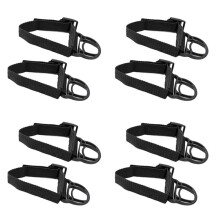 8Pcs Roll Bar Coat Hanger Clothes Hook for CJ YJ TJ LJ JK JKU JL JLU JT Sports Sahara Freedom Rubicon