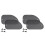 4 Unidades de Tamanho Universal 25,59 X 14,96 Polegadas Corta- Do Carro para Janela Lateral com Ventosas para BebêS, CriançAs e Animais de 1