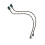 2X 076-1369 Kit de Sensor Térmico de Disco Rígido para   Mid 2010 A1347 1