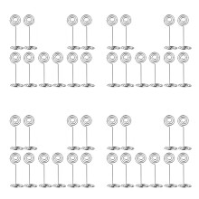 40 Stueck Runder Desktop Nummer Foto Halter Staender fuer Hochzeiten Party Zusammenkuenfte