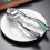 Zinc Alloy Arc Shaped Garlic Press Manual Crusher Kitchen Tool Green 2