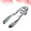 Zinc Alloy Arc Shaped Garlic Press Manual Crusher Kitchen Tool Green 3