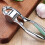 Zinc Alloy Arc Shaped Garlic Press Manual Crusher Kitchen Tool Green 9