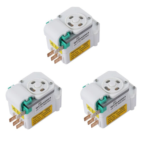 3X Mechanical Defrosting Timer for Refrigerator Parts TMDE706SC Refrigerator Defrosting Timer