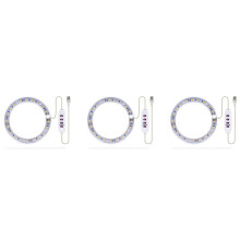 3X LED Grow Light Full Spectrum Phyto Grow Lamp USB Angel Ring Lamp for Succulents, Flower Plants Growth (Sunshine)