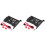 2X Oimaster Pci Mobile Rack Enclosure Hard Disk Drive Case Box for 2.5 Inch  Sdd Hdd Adapter 1