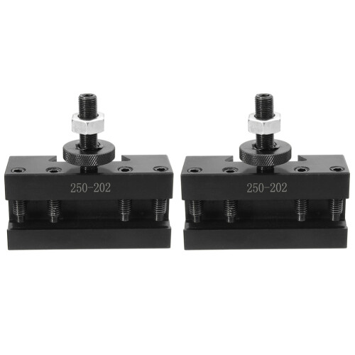 2X 250-202 Quick Change Bxa 2Xl Tool Post Oversize Boring Turning Holder Boring/Facing/Turning Holder