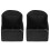 2X  Sac À Dos Insert Organizer Sac de Rangement Universal Bag Dans Bag (Noir) 2