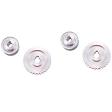 4Pcs Metal Synchronous Pulley Gear Motor Belt Gear Drive Wheel Gear S/N Cj0618 Lathe Gears